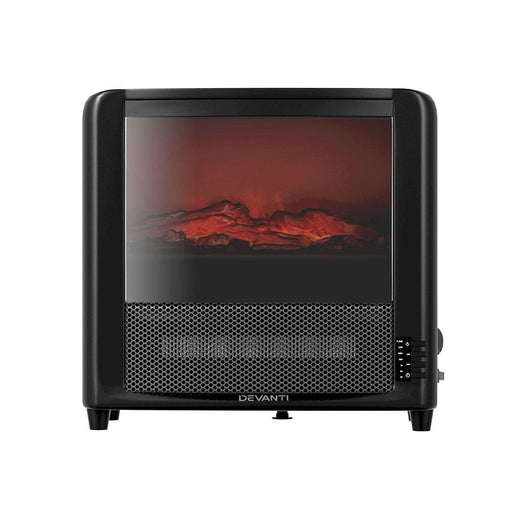 Goslash Picks Electric Fireplace 3d Flame Effect Timer