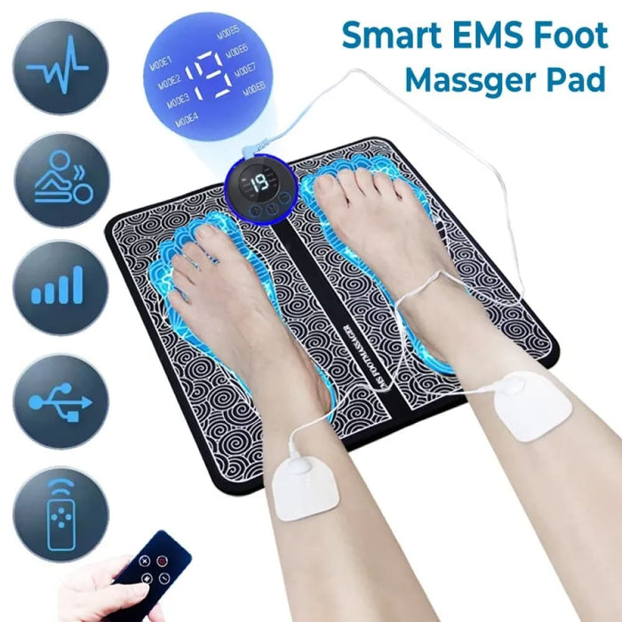 Electric Ems Foot Pain Relief Muscle Stimulation Massager