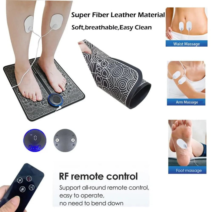 Electric Ems Foot Pain Relief Muscle Stimulation Massager