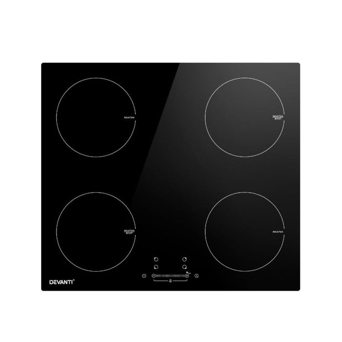 Electric Induction Cooktop 60cm Ceramic 4 Zones Stove Cook