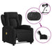 Electric Massage Recliner Chair Black Fabric Txbppin