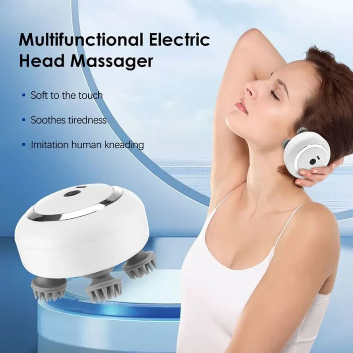 Electric Multi Claw Head Massager For Deep Tissue Relaxation