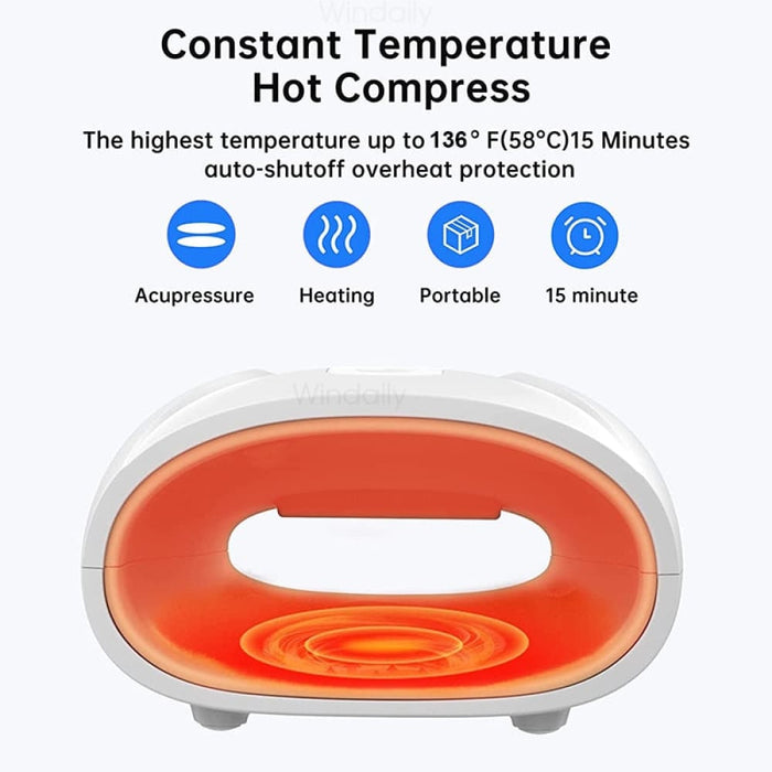 Electric Air Pressure Heat Compresses Heating Palm Finger