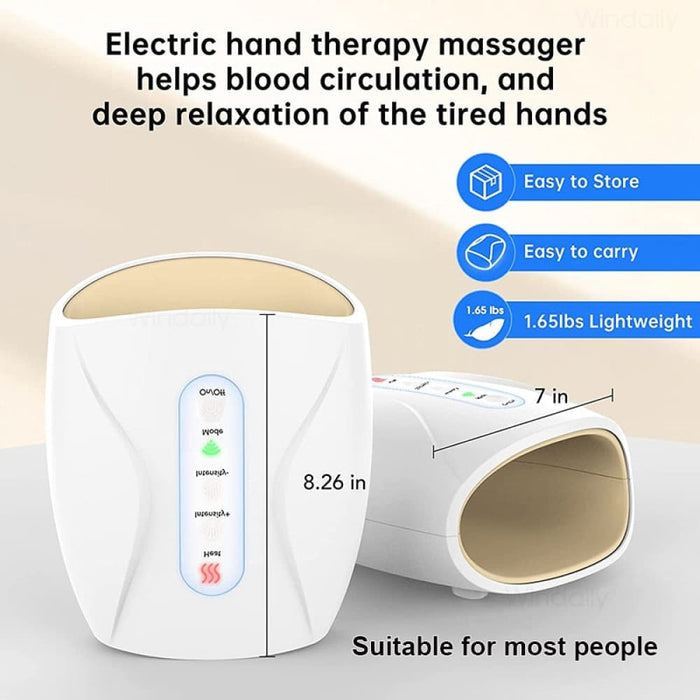 Electric Air Pressure Heat Compresses Heating Palm Finger