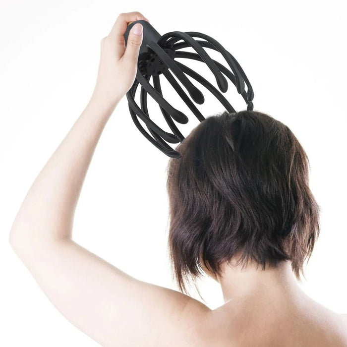 Electric Scalp Massager For Stress Relief And Hair