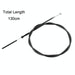 Electric Scooter Brake Cable Set For Ninebot Max G30 Black