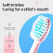 Electric Ultrasonic Rechargeable Soft Cartoon Toothbrush