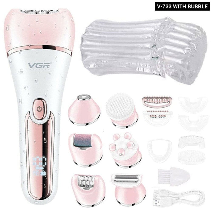 Electric Women Epilator Leg Body Facial Hair Removal Trimmer