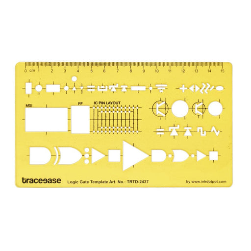 Electrical Drafting Logic Gate Template Drawing Stencil