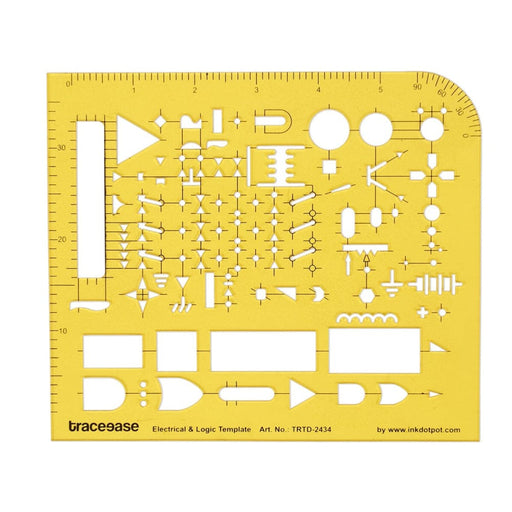 Electrical Drafting And Logic Template Drawing Stencil