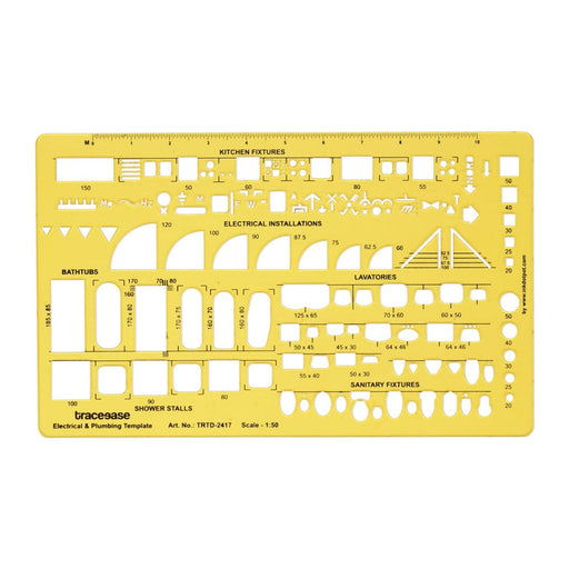 Electrical Drafting And Plumbing Template Drawing Stencil