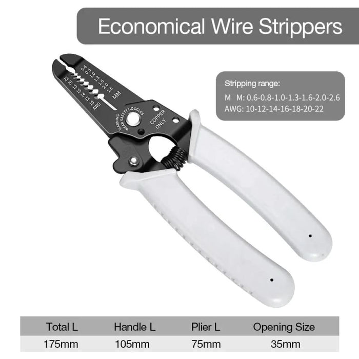 Electrician s Wire Stripping Pliers And Compact