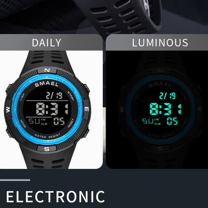 Electronic Led Digital Display Sport Watch