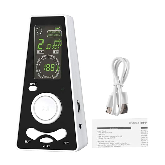 Electronic Digital Metronome With Timer Universal