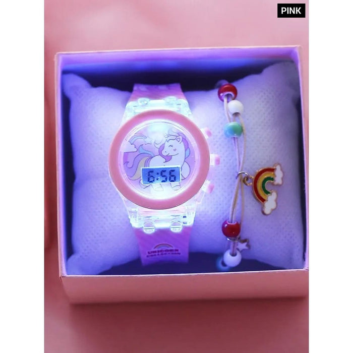 Electronic Multi-function Kid’s Luminous Alarm Watch