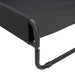 Elevated Dog Bed Anthracite Oxford Fabric And Steel Oixlbb