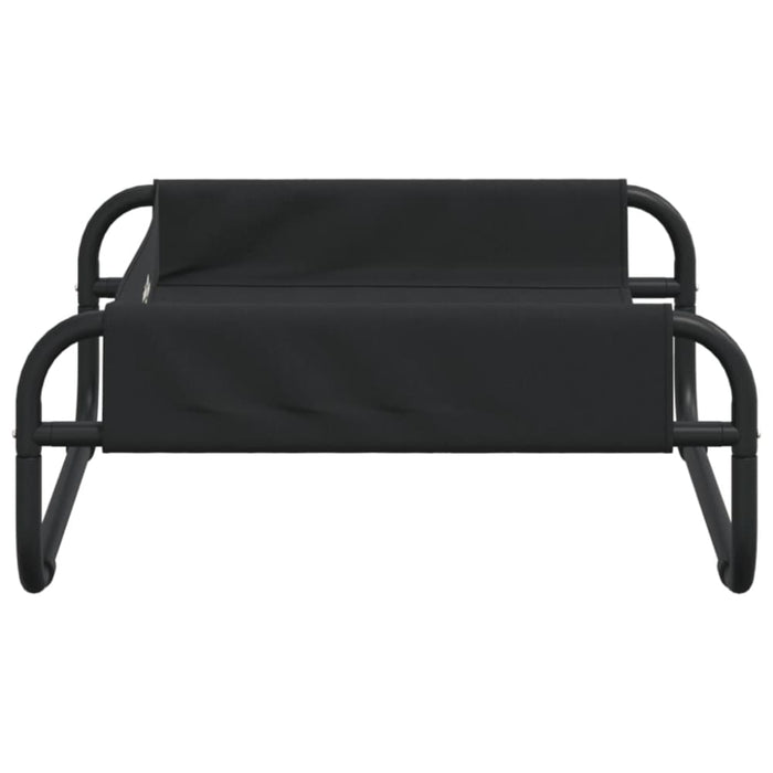 Elevated Dog Bed Anthracite Oxford Fabric And Steel Oixlbb