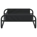 Elevated Dog Bed Anthracite Oxford Fabric And Steel Oixlbb