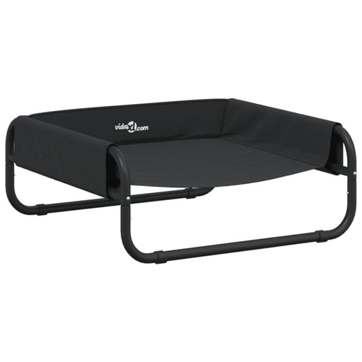 Elevated Dog Bed Anthracite Oxford Fabric And Steel Oixlbb