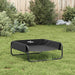 Elevated Dog Bed Anthracite Oxford Fabric And Steel Oixlbo