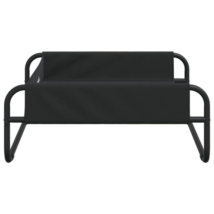 Elevated Dog Bed Anthracite Oxford Fabric And Steel Oixlbo