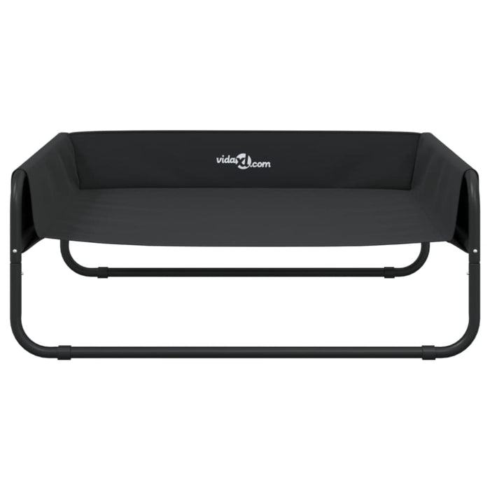 Elevated Dog Bed Anthracite Oxford Fabric And Steel Oixlbx