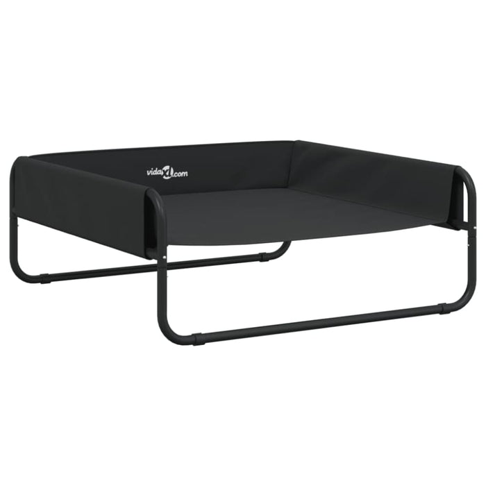 Elevated Dog Bed Anthracite Oxford Fabric And Steel Oixlbx