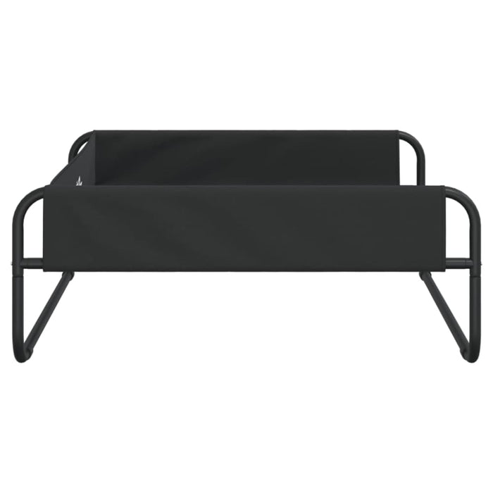 Elevated Dog Bed Anthracite Oxford Fabric And Steel Oixlbx