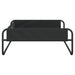 Elevated Dog Bed Anthracite Oxford Fabric And Steel Oixlbx