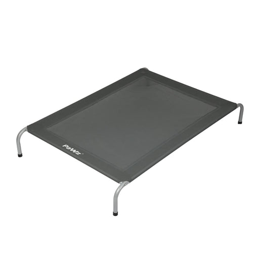 Goslash Picks Elevated Trampoline Pet Bed Dog l Grey Large