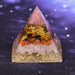 Elite Orgone Pyramid Tiger Eye Crystal For Energy Generator