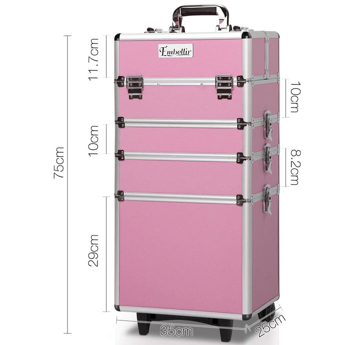 Embellir 7 In 1 Portable Cosmetic Beauty Makeup Trolley