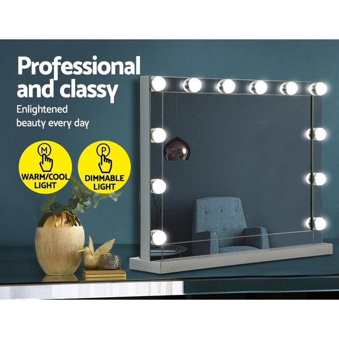 Embellir Hollywood Makeup Mirror With Light 12 Led Bulbs