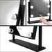 Embellir Led Standing Makeup Mirror - Black