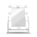 Embellir Led Standing Makeup Mirror - White