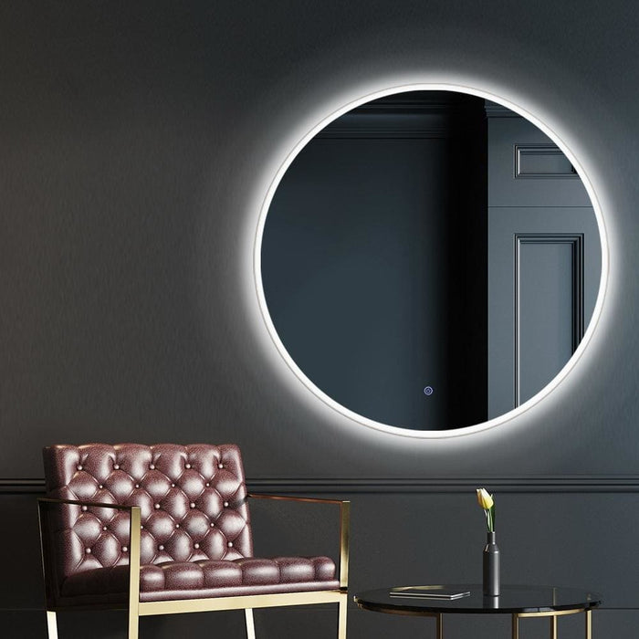 Embellir Led Wall Mirror Bathroom Light 80cm Decor Round