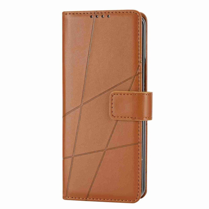 Embossed Pu Leather Phone Case For Samsung Galaxy z Fold 4