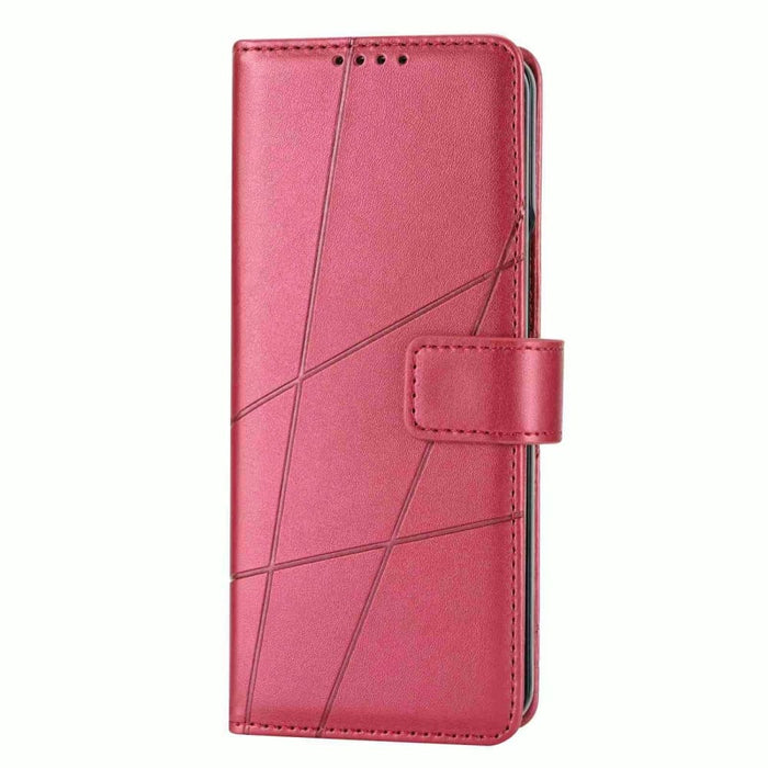 Embossed Pu Leather Phone Case For Samsung Galaxy z Fold 4