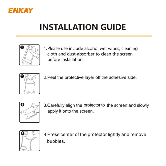 Enkay Hat Prince 3 In 1 0.2mm 9h 2.15d Tempe Glass Film