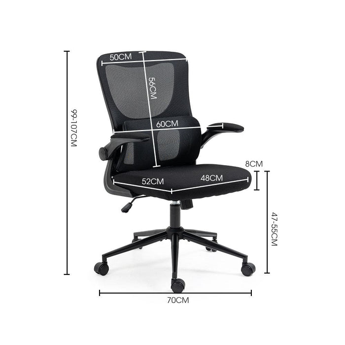 Ergonomic Mesh Office Chair Computer Seat Adjustable