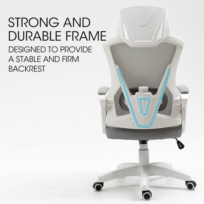 Ergonomic Mesh Office Chair Computer Seat With Headrest