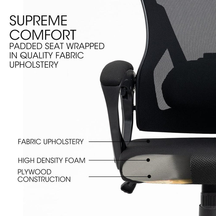 Ergonomic Office Desk Chair Height Adjustable Lumbar