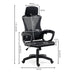 Ergonomic Office Desk Chair Height Adjustable Lumbar