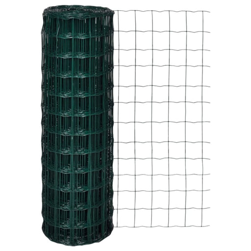 Euro Fence Steel 10 x 1.2 m Green Oabpia