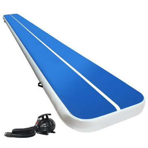 Everfit 6x1m Inflatable Air Track Mat 20cm Thick With Pump