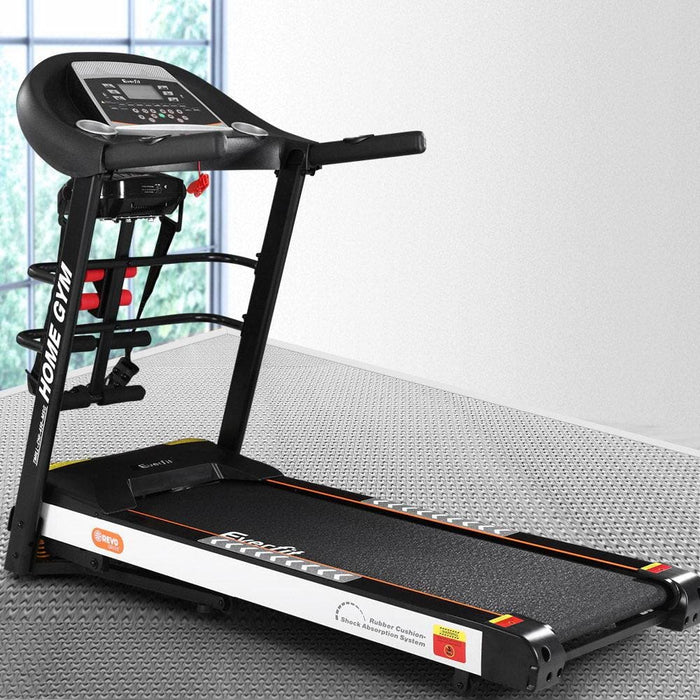 Everfit Electric Treadmill 450mm 18kmh 3.5hp Auto Incline