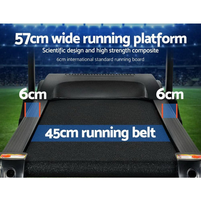 Everfit Electric Treadmill 45cm Incline Running Home Gym