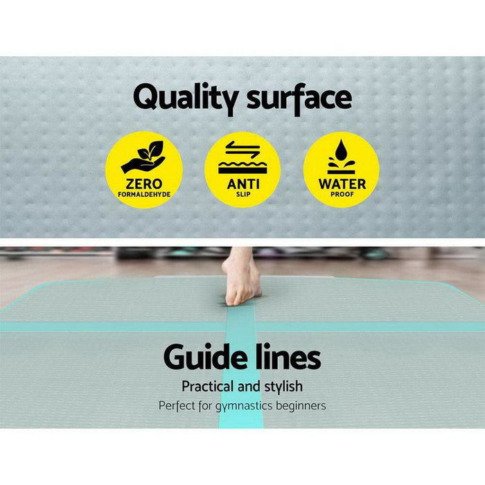 Everfit Gofun 5x1m Inflatable Air Track Mat With Pump