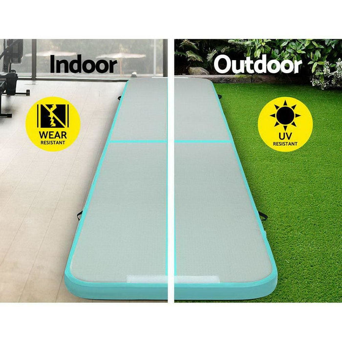 Everfit Gofun 5x1m Inflatable Air Track Mat Tumbling Floor