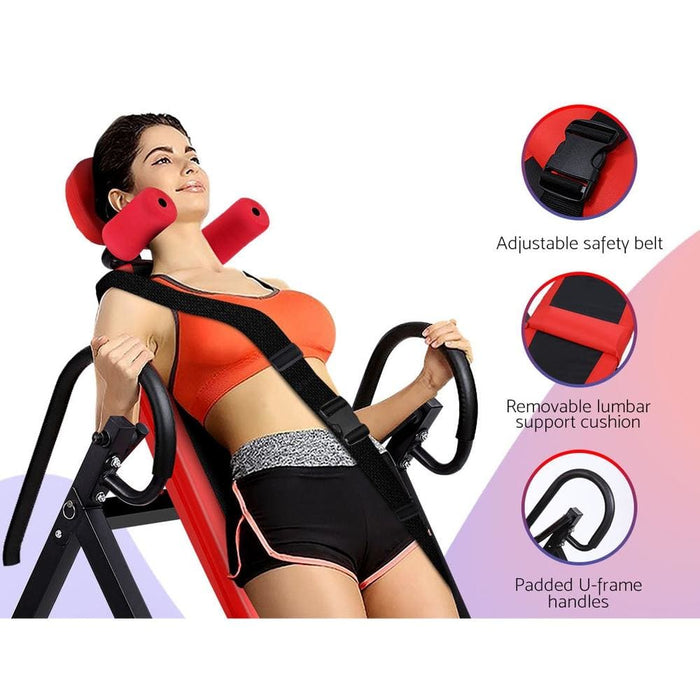 Everfit Inversion Table Gravity Stretcher Inverter Foldable